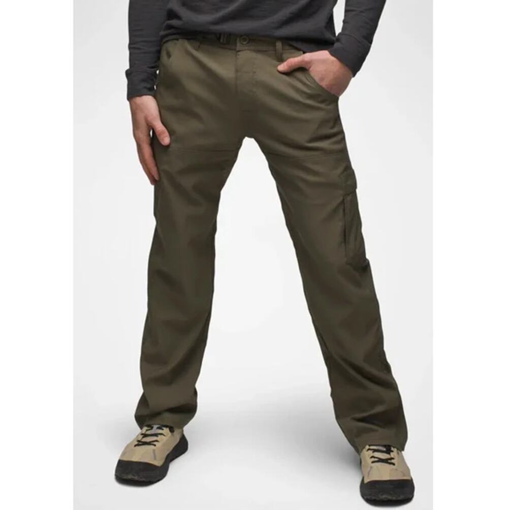 Prana Men's Slate Green Straight Leg Relaxed Stretch Zion Pant II Size 31